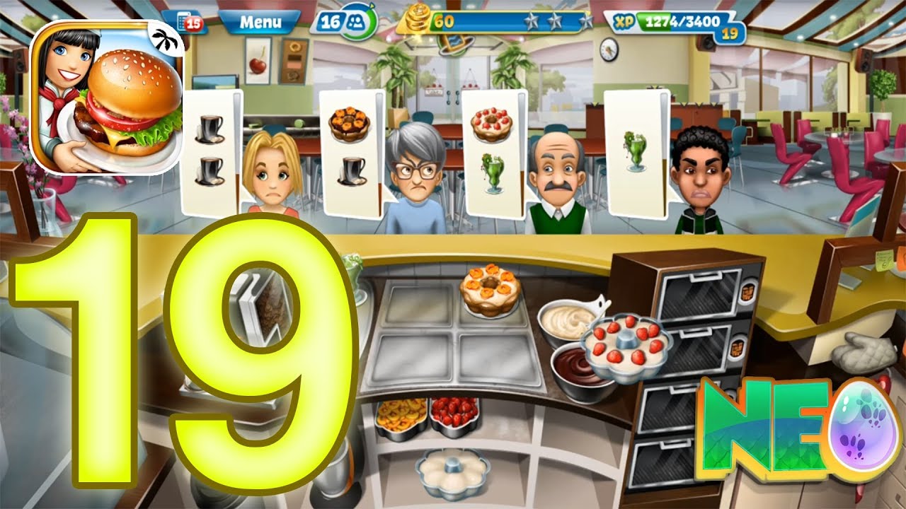 Cooking Fever: Gameplay Walkthrough Part 19 - Bakery Level 11 - 14 (iOS, Android)