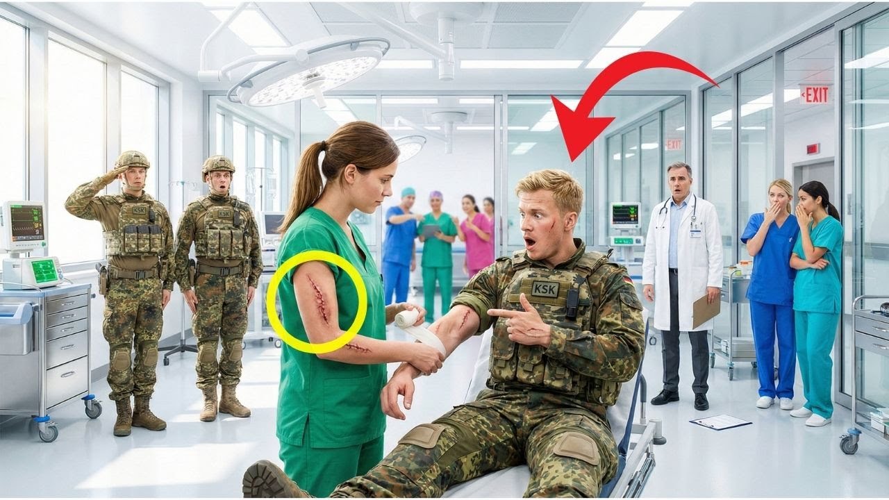 Sie versteckte die Narbe seit Mali — bis der gerettete Soldat zurückkam und seine Retterin fand