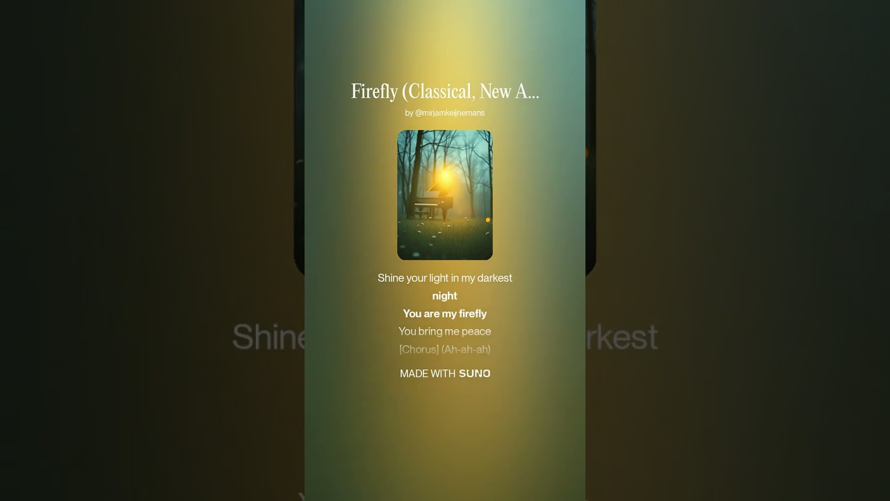 Firefly (Classical, New Age Soft version)