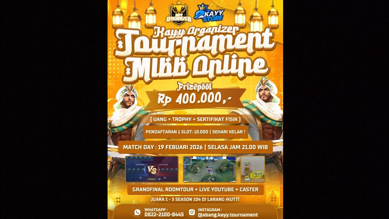GRAND FINAL TOURNAMENT KAYY ORGANIZER SEASON 105