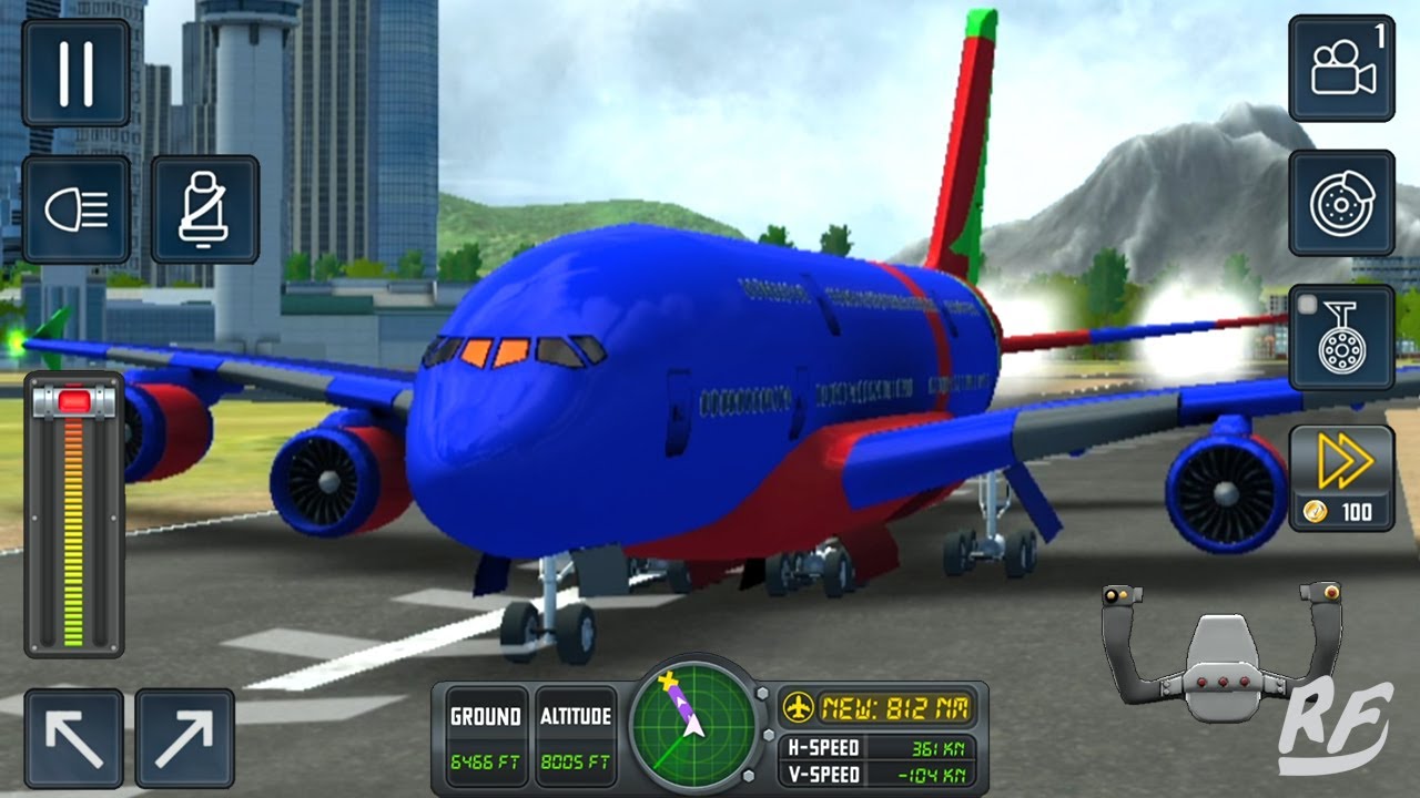 Flight Sim 2018! Flight simulator game (New Airplane unlocked)