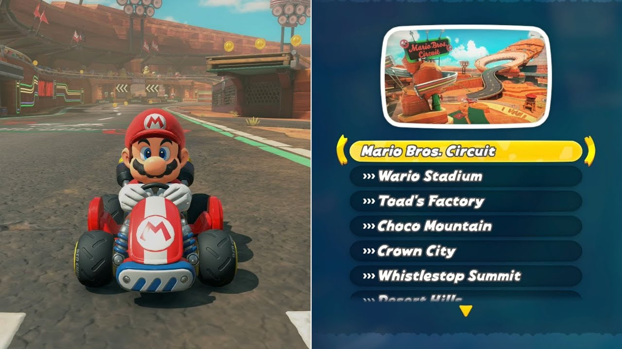 Mario Kart World // Mario Bros. Circuit & All Routes (150cc) - 100% Walkthrough