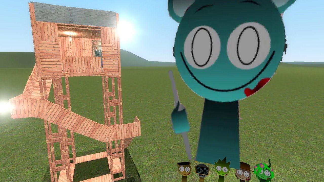 Nightmare Sprunki Vs Tower in Gmod