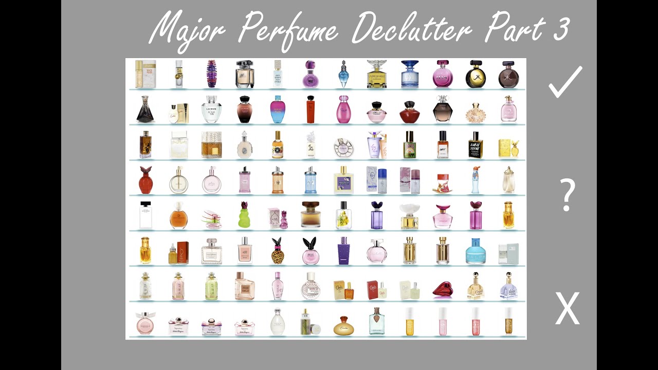 Major Perfume Declutter Part 3 - Getting my collection under control and getting some space back!