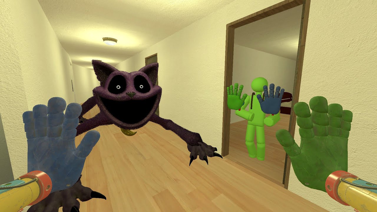 CHAPTER 3! CatNap From Poppy PlayTime Chapter 3 Looking for 100 Players in Liminal Hotel in Gmod