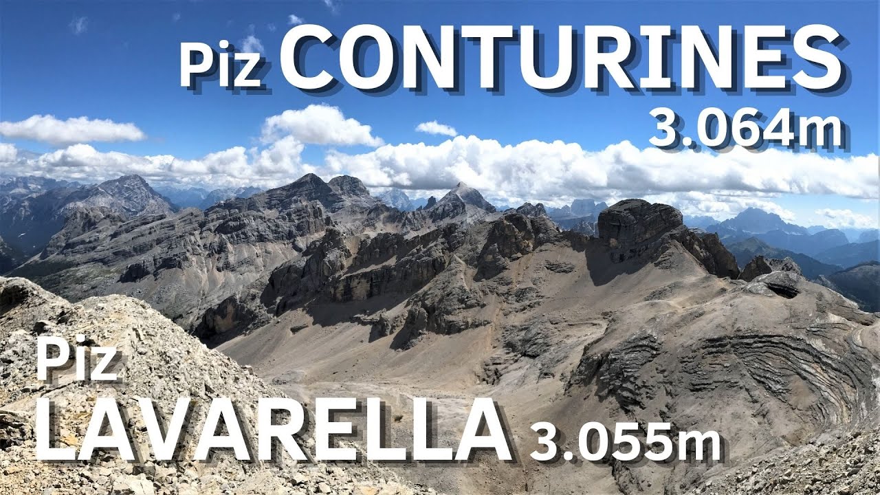 LAVARELLA e CONTURINES - Vie Normali e Ferrata | Alta Badia | Dolomiti
