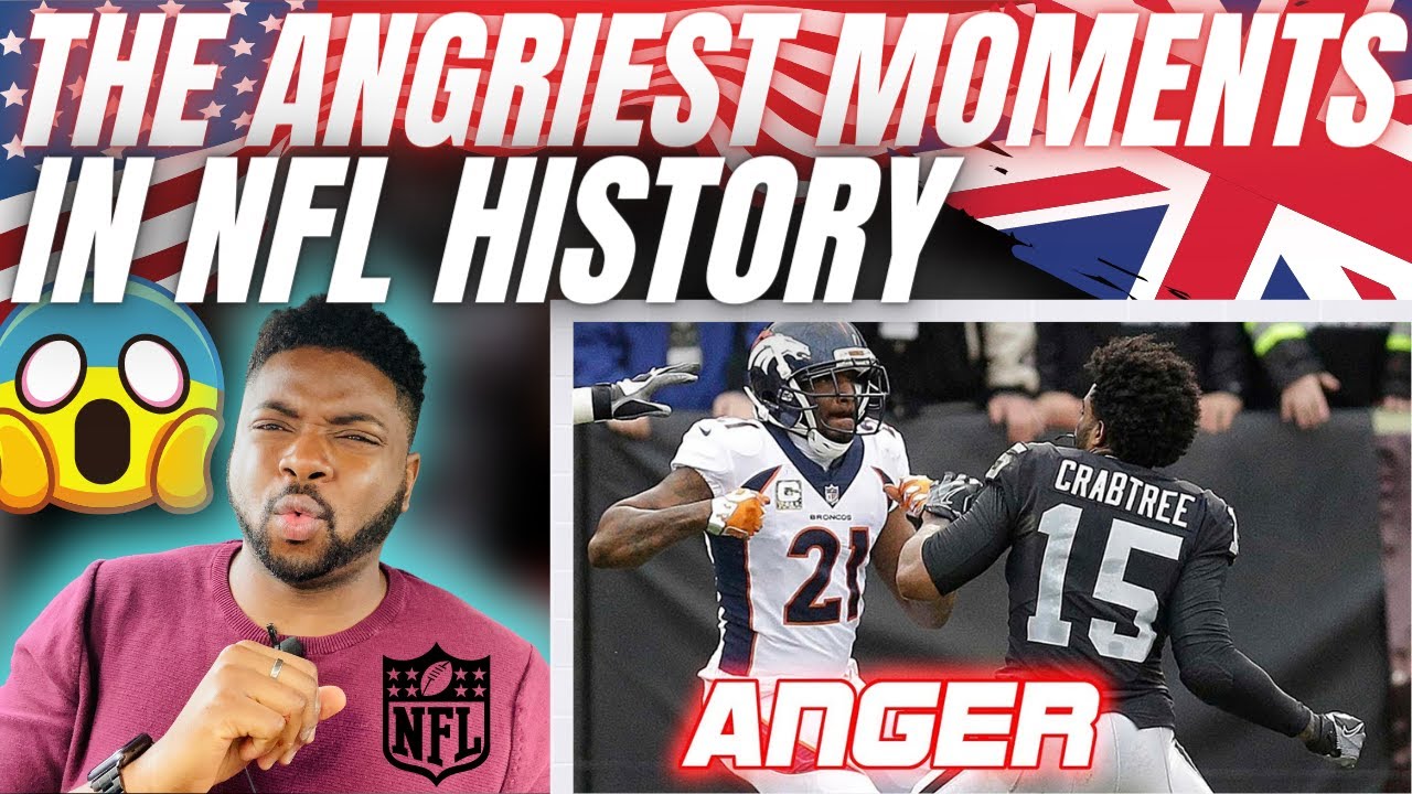 🇬🇧BRIT Reacts To THE NFL's ANGRIEST MOMENTS!