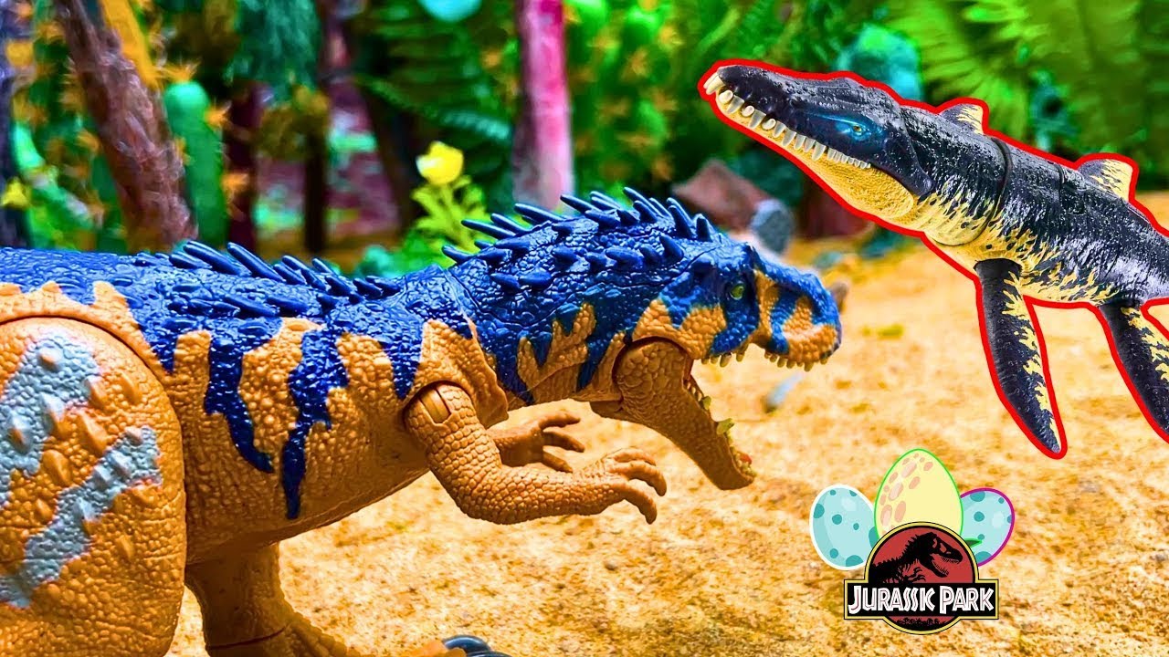 🥚 The Eggs Thief | Kronosaurus vs Siat Meekerorum 🦖 Epic Jurassic Movie by Gold Dinosaurs