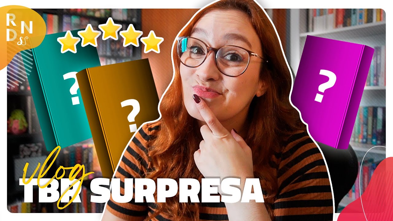 TBR SURPRESA #3: UMA SEMANA DE LIVROS ÓTIMOS  | Resenhando Sonhos