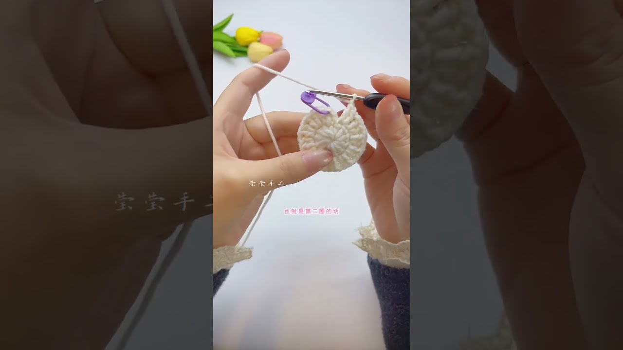 玫瑰花和铃兰花毯子花束主体钩织详细教程 玫瑰花铃兰花毯子主体钩织详细教程#手工钩织 #手工diy #可以变成花束的毯子 #被花束毯子美到了 #爱生活爱编织 @莹莹手工店铺