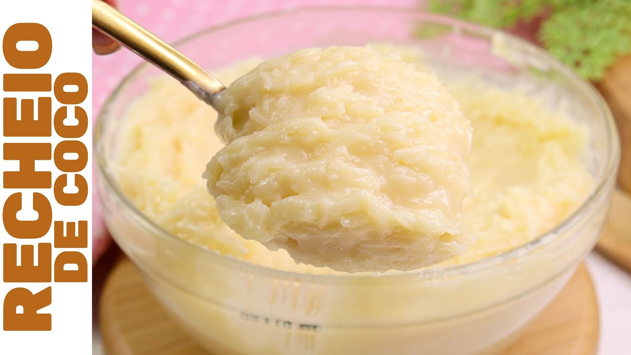 RECHEIO DE COCO PERFEITO! SUPER CREMOSO E ESTRUTURADO | Para bolos, doces e ovos de Páscoa