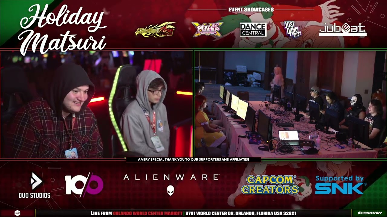 Holiday Matsuri 2022 Grand Finals - Mario Kart 8 Deluxe LAN (12-man) ft. Sneakz and Danny Fathom