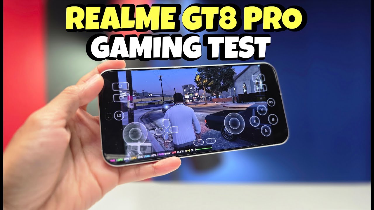 BELASAH REALME GT8 PRO MAIN GTA 5 SAMPAI OVERLOAD🔥