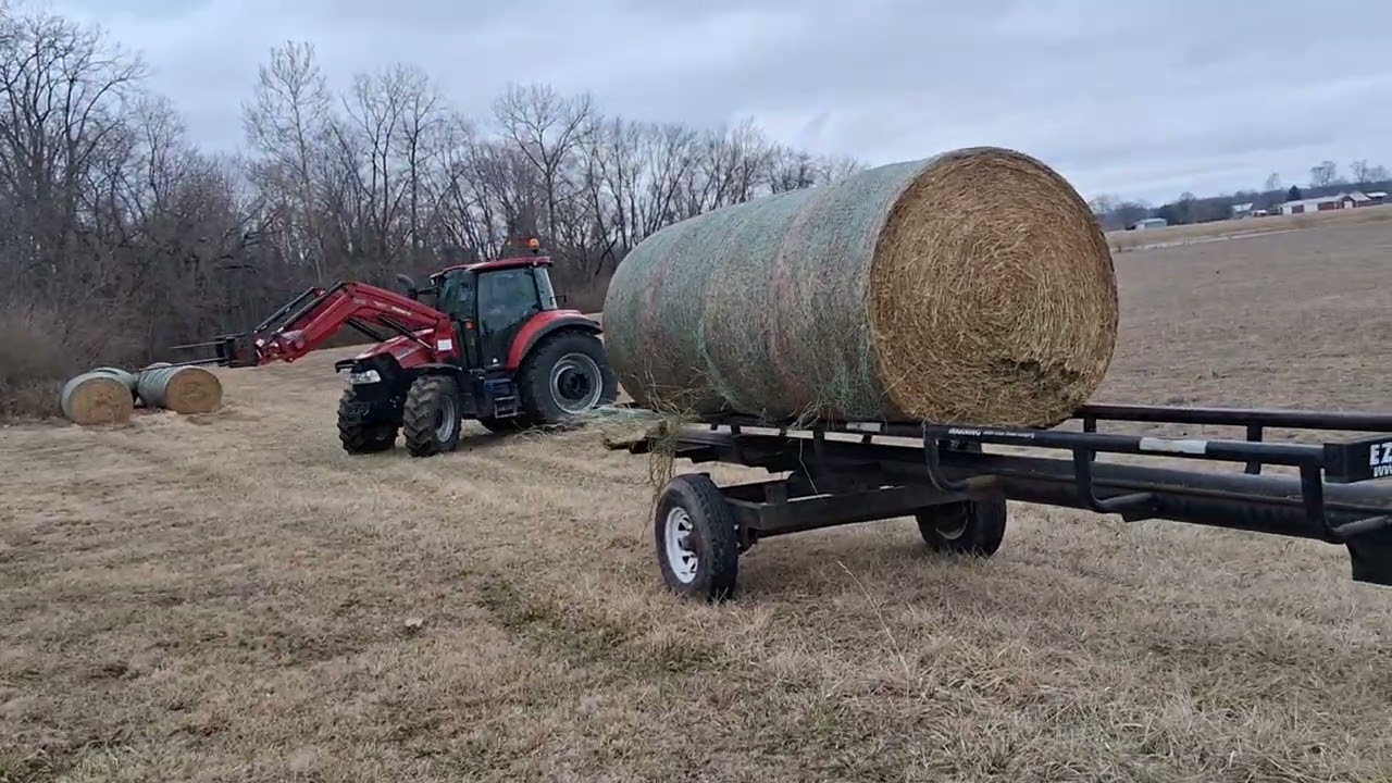 Loading hay ATV FARMS EP #83