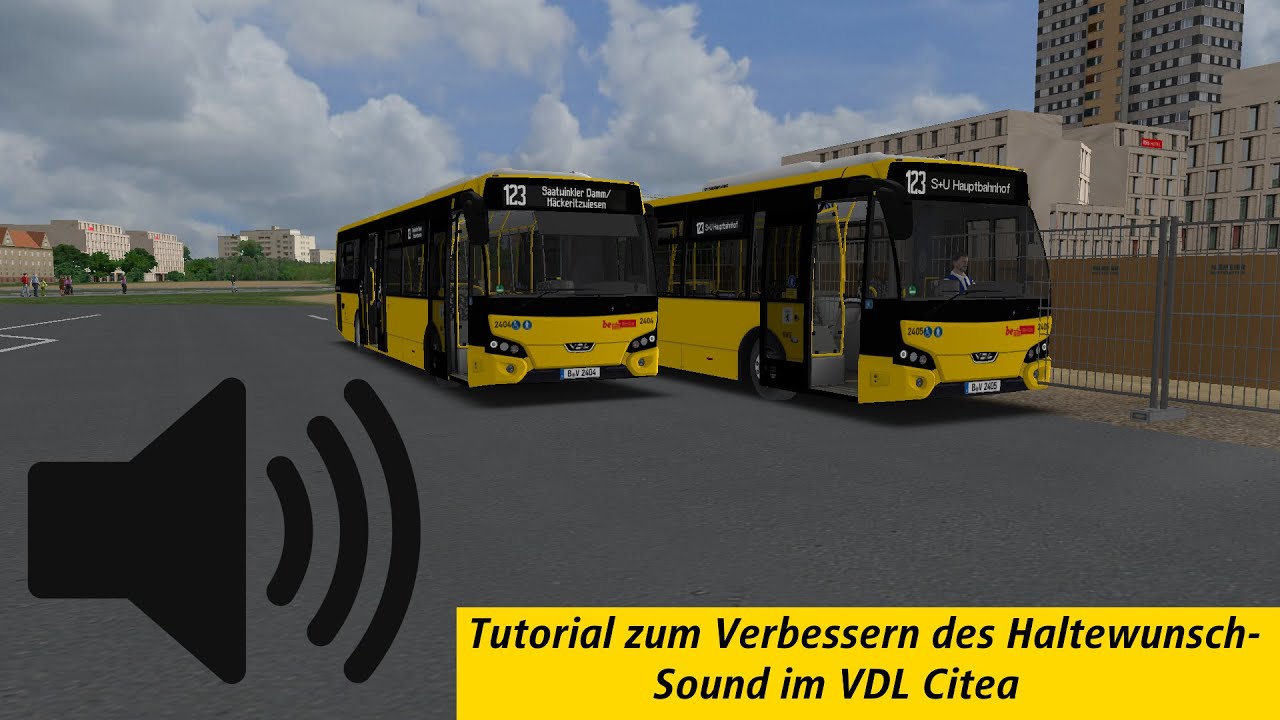 OMSI 2 Tutorial | Soundmodifikation - Haltewuzschsound im VDL Citea Verbessern