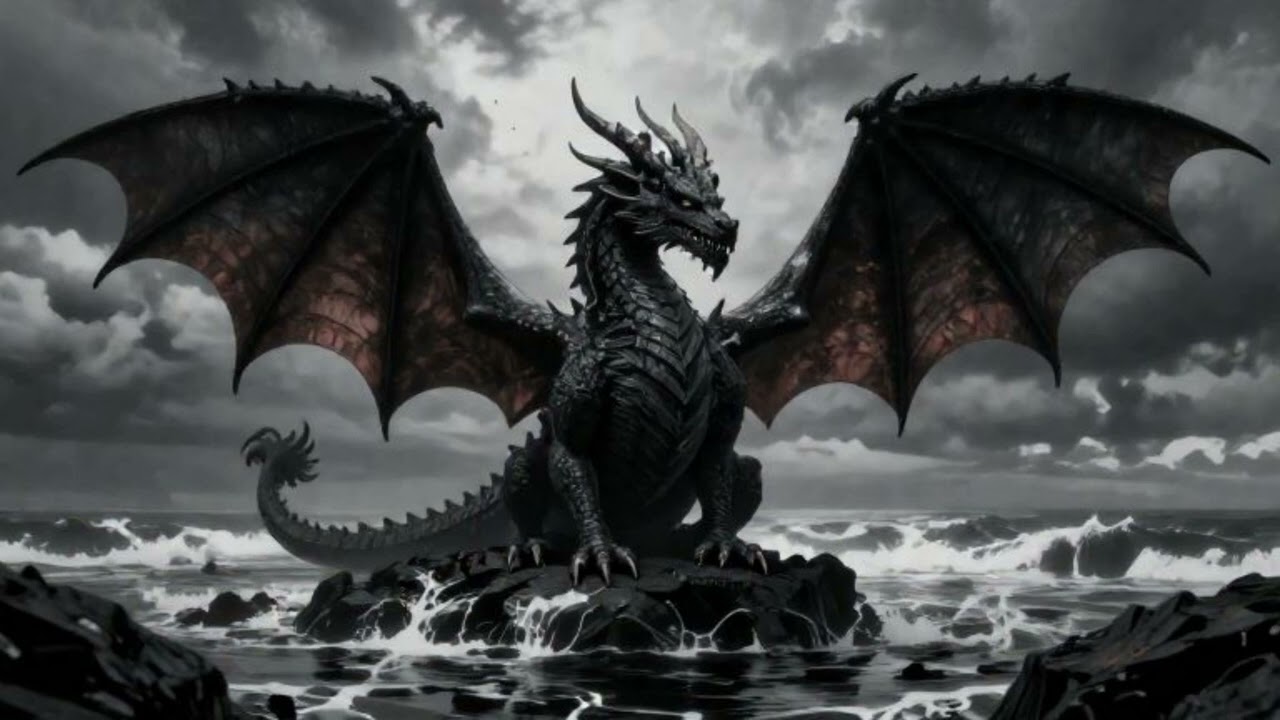 Dragonstorm Over Blackwater Bay