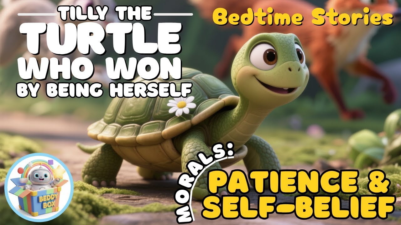 Tilly the Turtle’s Slow Race 🐢 | Heartwarming Bedtime Story for Kids | BeddyBox Lullaby Tales