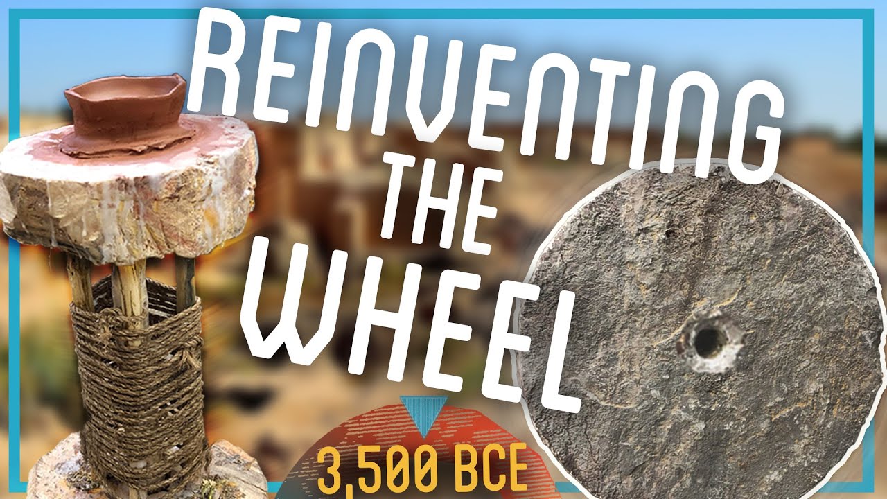 Pottery Making Using the VERY FIRST Wheel