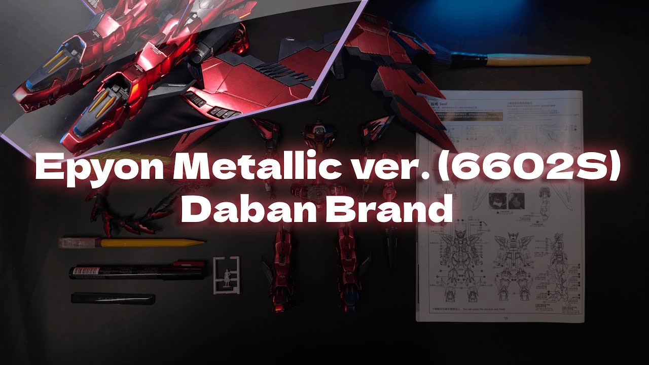 Daban 6602S Epyon Metallic ver Unboxing, ASMR, Assembly and Review