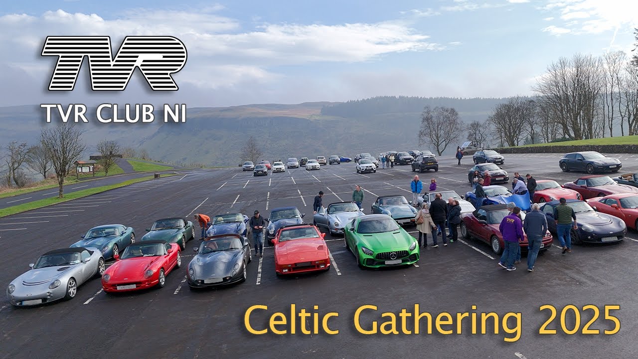 TVR Club NI   Celtic Gathering 2025 | Classic Sports Car Rally in the Stunning Glens of Antrim