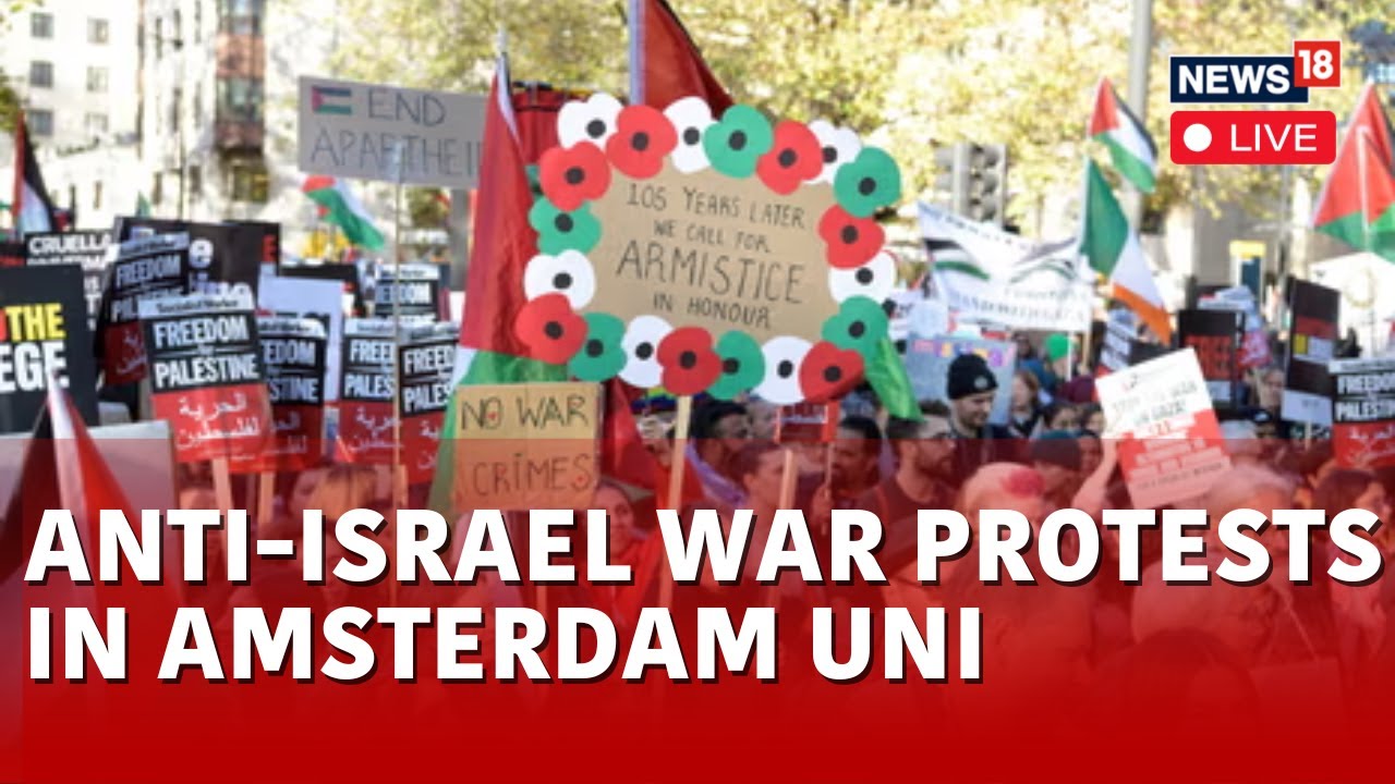 Pro-Plaestine Amsterdam University Protest LIVE | LIVE From The University Of Amsterdam | N18L
