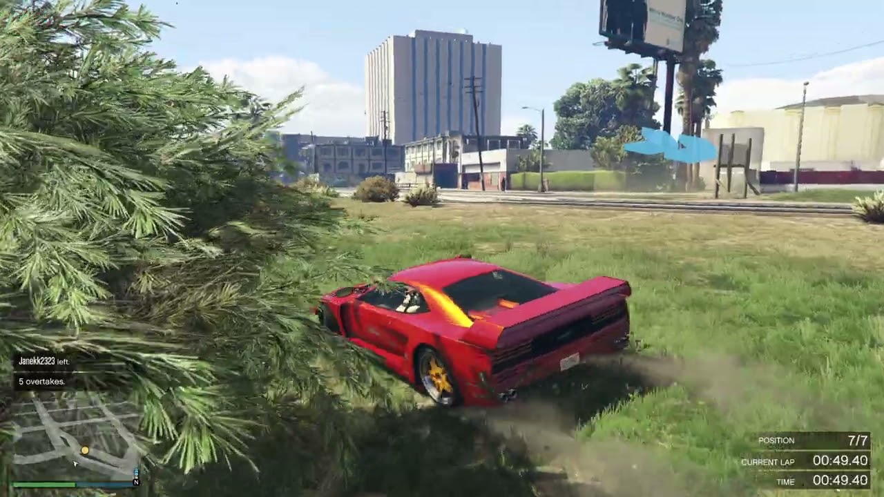 GTA 5 Stunt Race Mode OLD CLASSIC