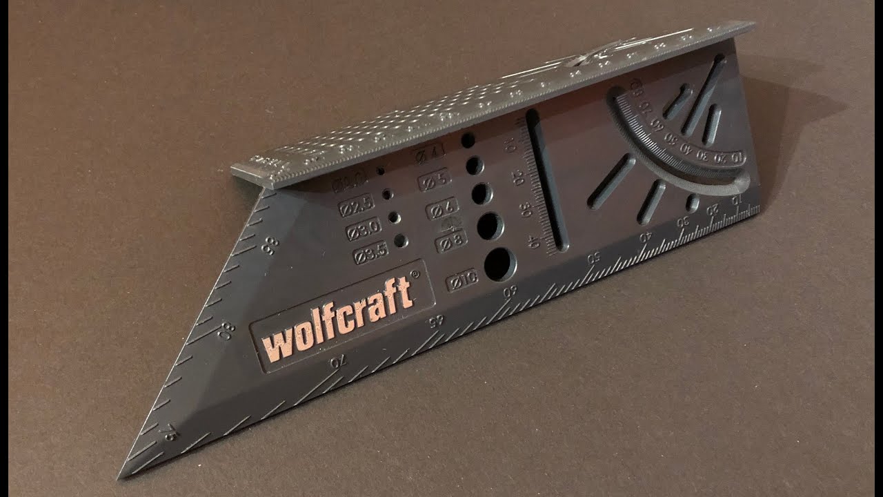 Wolfcraft 5208100 Kątownik stolarski narożny 3D (wersja pudełkowa 5208000)