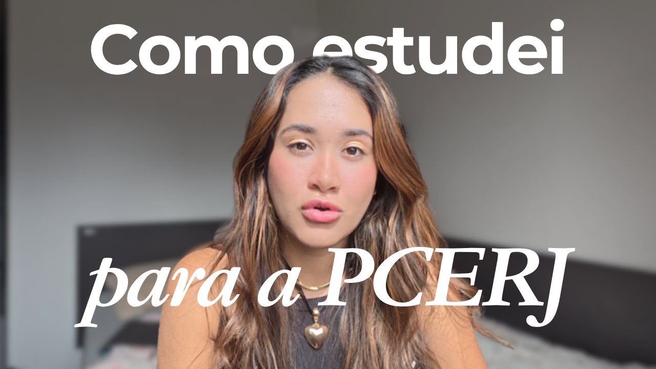 Estrat&eacute;gias de uma aprovada na PCERJ com 3 meses de estudo (contei TUDO)