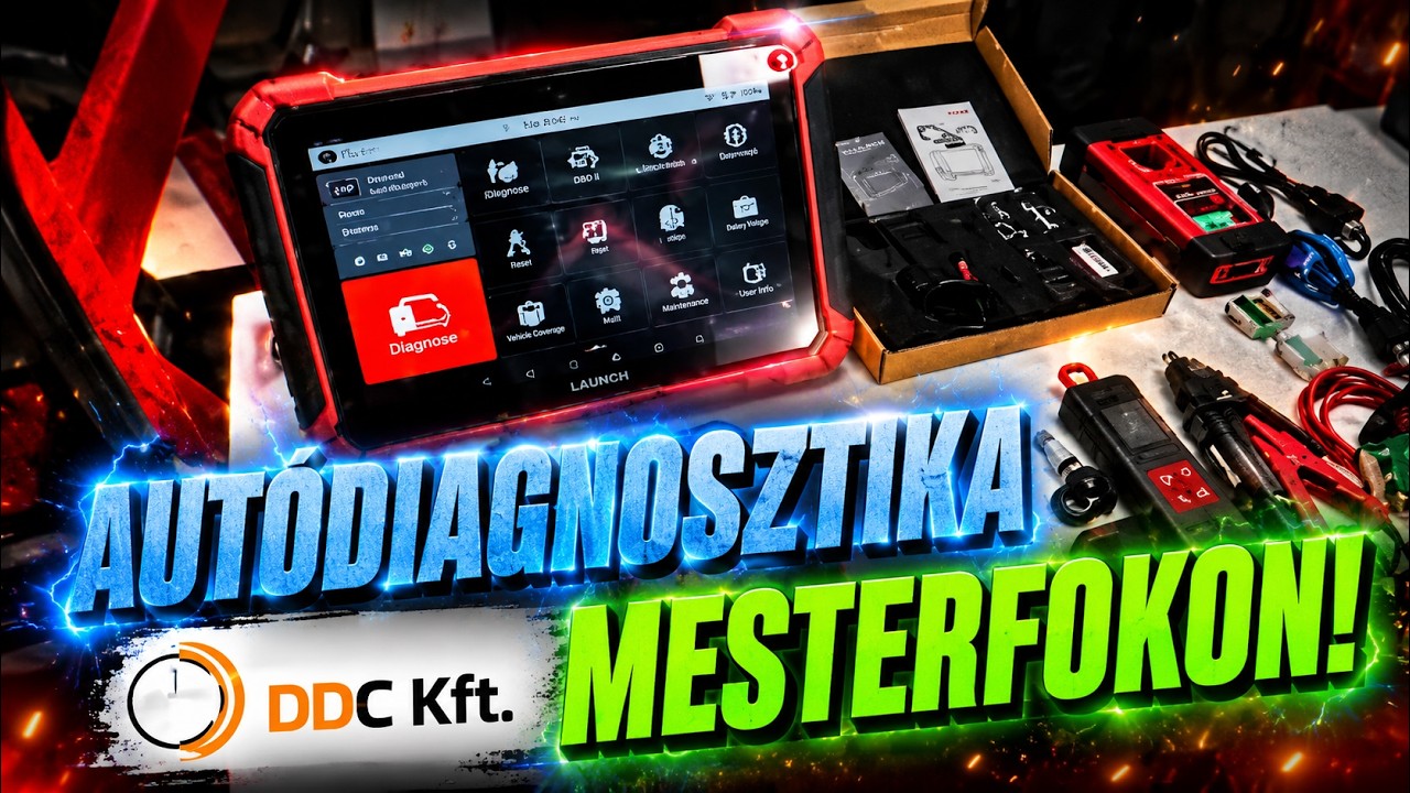 Autódiagnosztika mesterfokon | Profi képzés a DDC Kft.-nél
