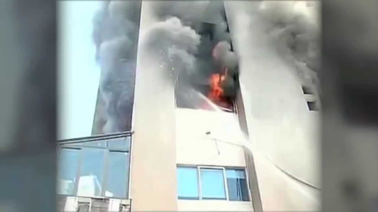 Fire at a Commercial Building in Mumbai