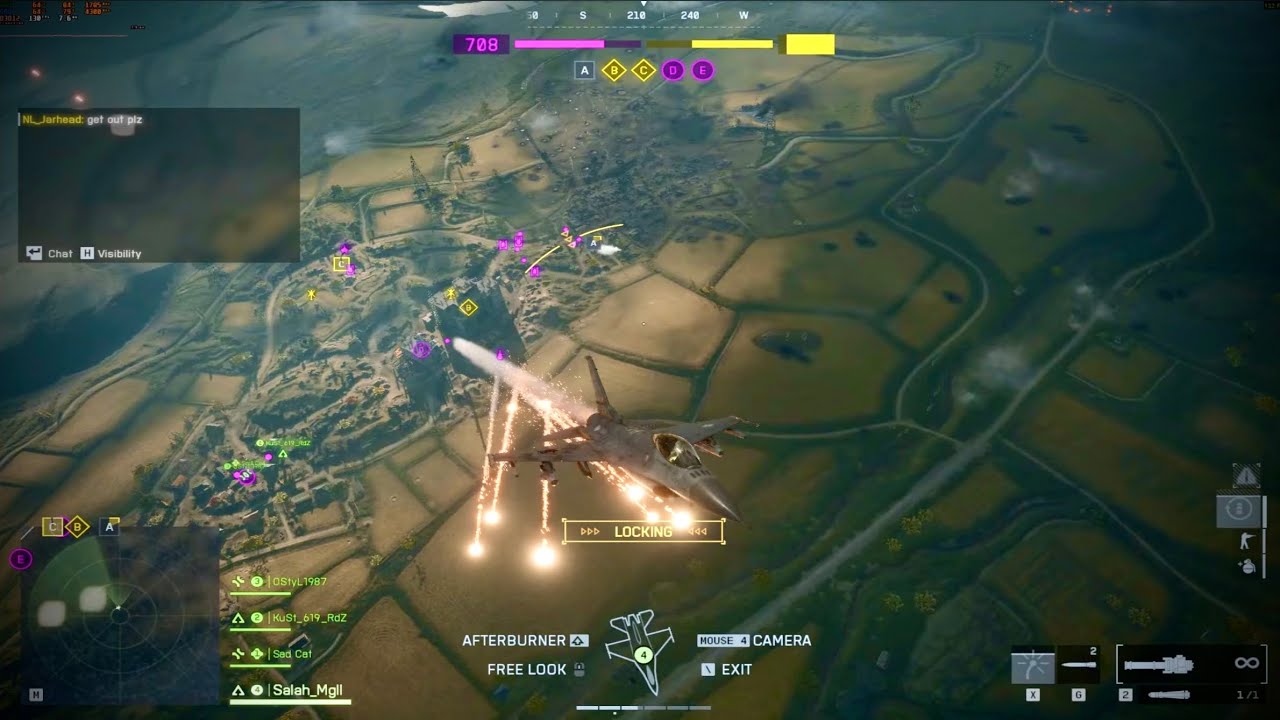 Aggressive gameplay attack jet F-61V (F-16A) on MIRAK VALLEY | 38 kills | BATTLEFIELD 6