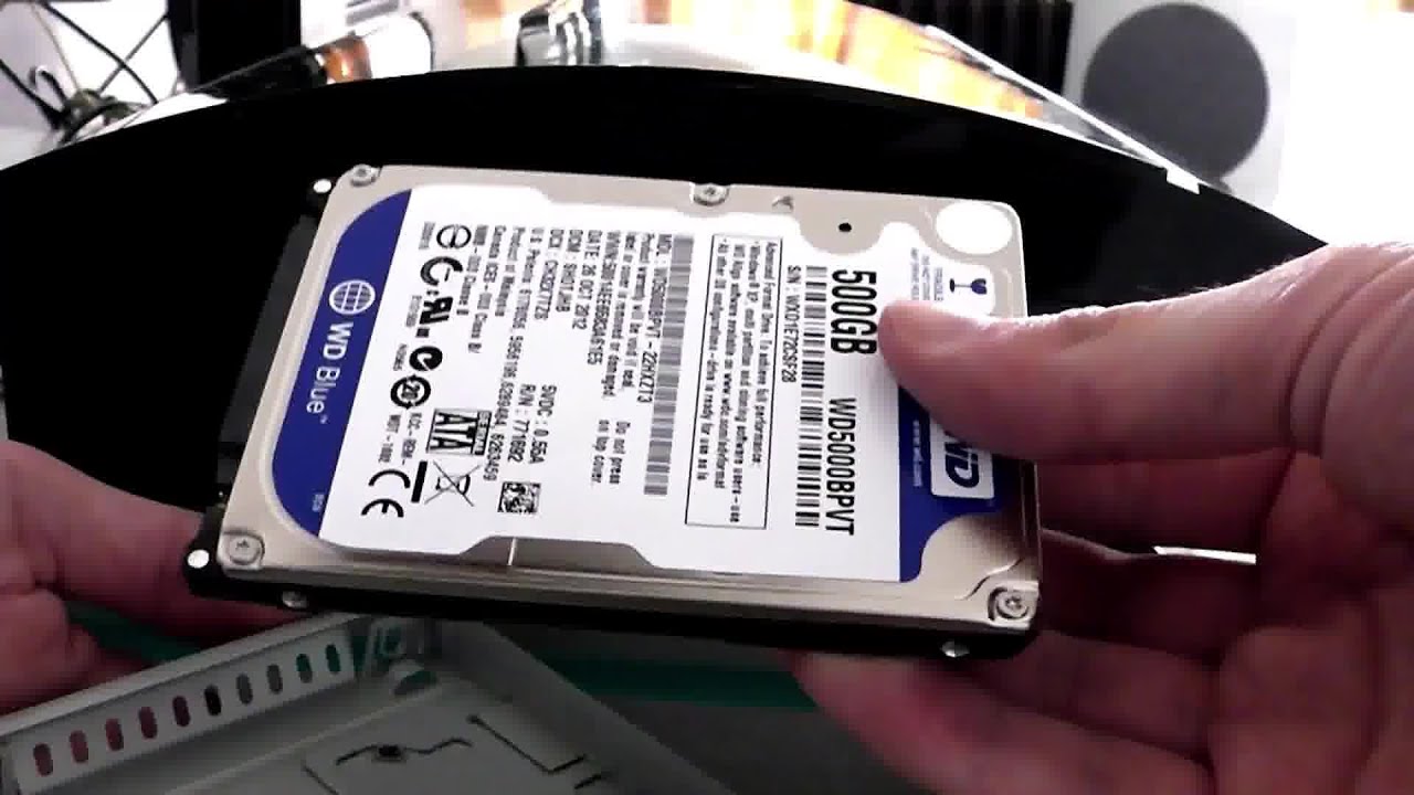 Como cambiar disco duro de PS3 (Fat)