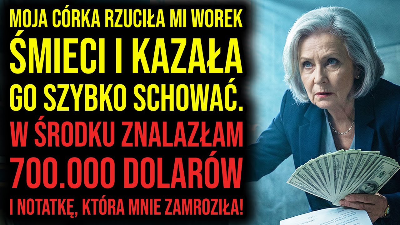 Córka Rzuciła Mi WOREK ŚMIECI – W Środku Było 700 000$ I Mroczny SEKRET!