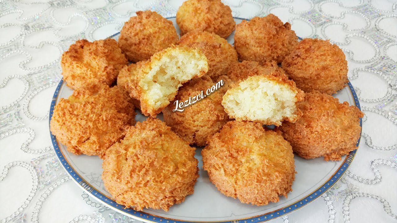 Pastane Usulü Hindistan Cevizli Koko Tarifi 👌💯
