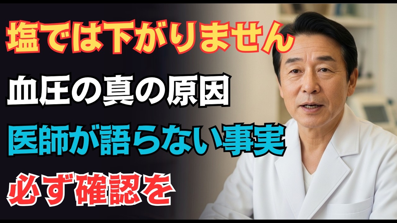 高血圧の原因は思わぬところにあった。薬に頼らず血圧がすっと下がる七つの根本改善法｜今日から始める高齢者のための血圧再生術