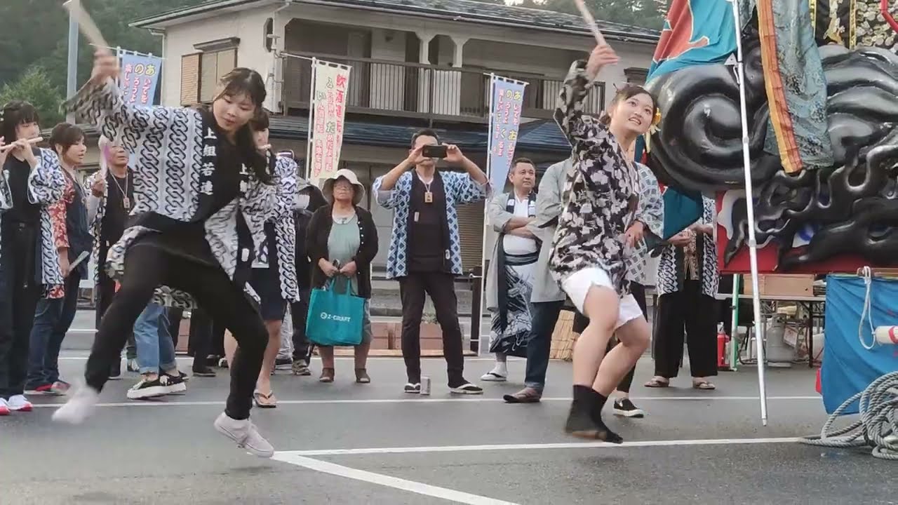 ふだいまつり2023 上組　鵜鳥（神楽）七頭舞バージョン