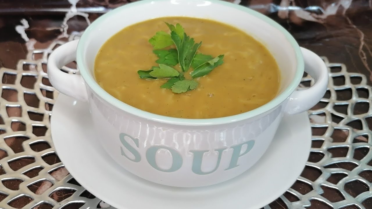 طريقة عمل شوربه الماش طيبه وصحيه
