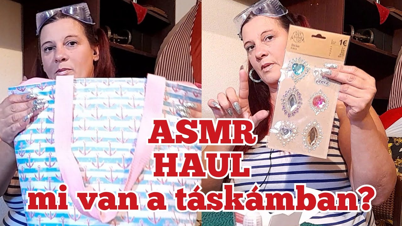 |ASMR Magyar|👜HAUL🛍Mi van a táskámban?