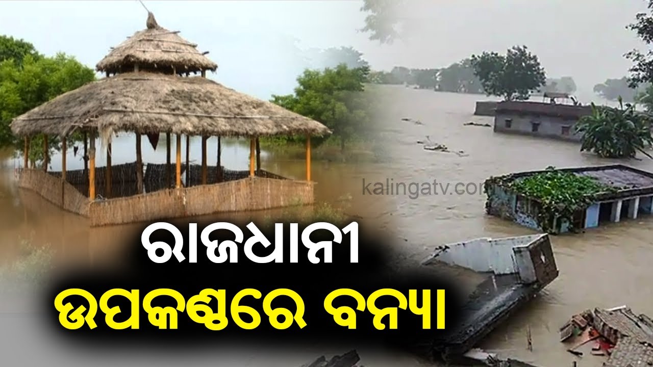 Mahanadi Flood: 8 Panchayat submerged under water in Balipatna block, Bhubaneswar || KalingaTV