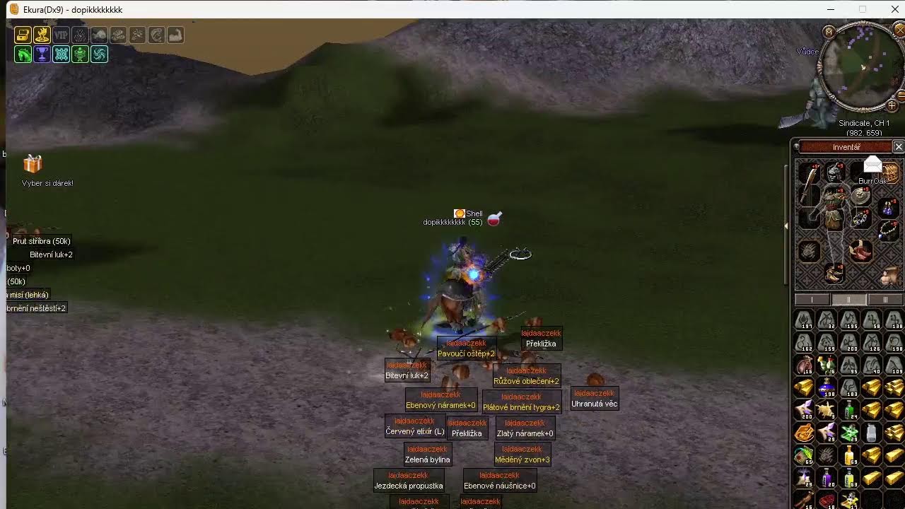 METIN EKURA DROPOVANI MAP DEN 6