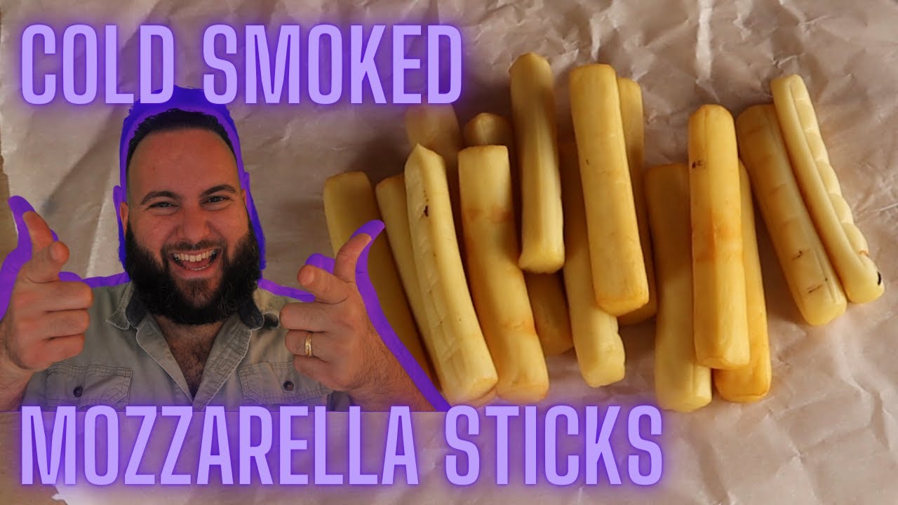 🧀😰 Cold Smoked Mozzarella Sticks | How to Smoke String Cheese | How to Cold Smoke in Hot Weather 🔥😱
