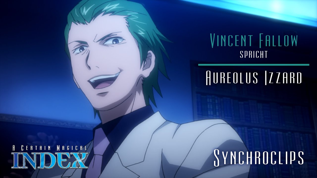 A CERTAIN MAGICAL INDEX - Synchronclip #10: Vincent Fallow spricht Aureolus Izzard