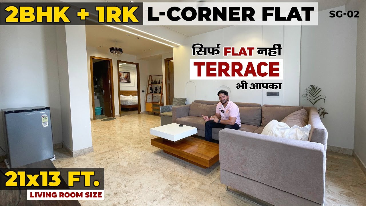 Terrace Rights के साथ 2 BHK+1 RK | Main Road सिर्फ 200 - 300 mtr. पर | 2 BHK Flats In Chattarpur