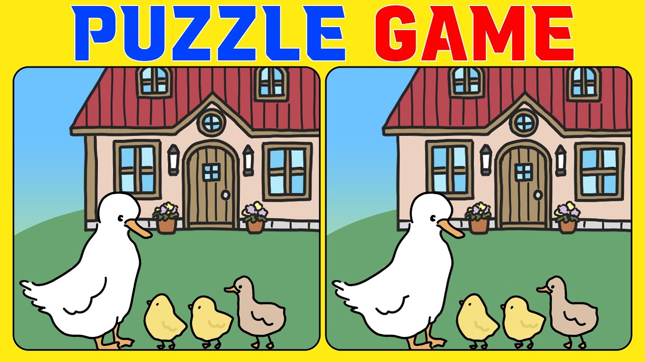 🧠🧩Spot the Difference | Brain Busters 《EASY》