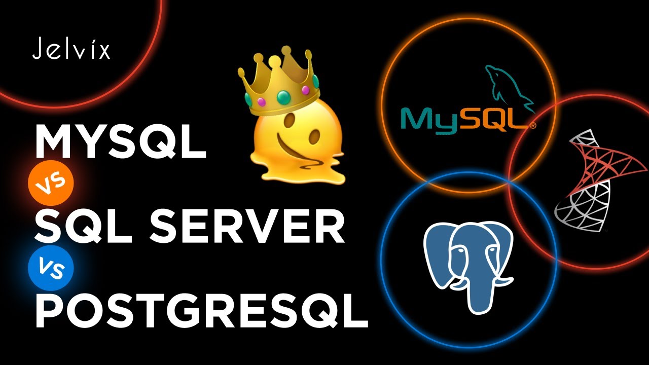 ПРОСТО ОБЪЯСНЕНО: MYSQL против POSTGRESQL против SQL SERVER