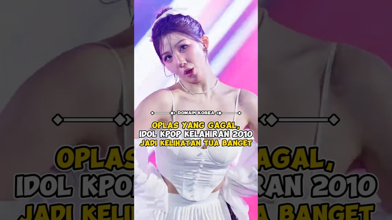 Oplas yang gagal, Idol Kpop kelahiran 2010 jadi kelihatan tua banget 