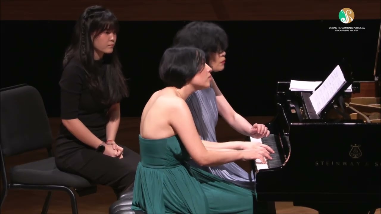 Beethoven Symphony No. 5, 3. Scherzo Allegro and 4. Allegro-Presto, piano duo