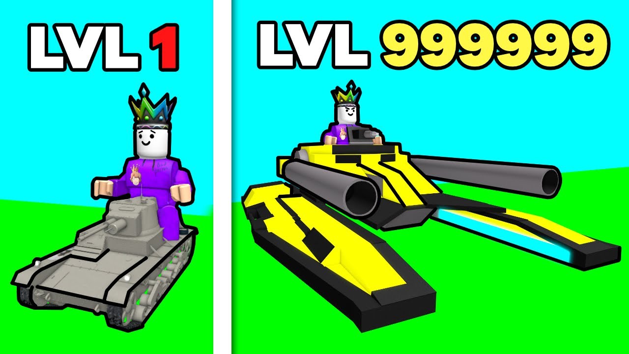 I UPGRADE My Mini Tank To MAXIMUM NUKE Tank On Roblox