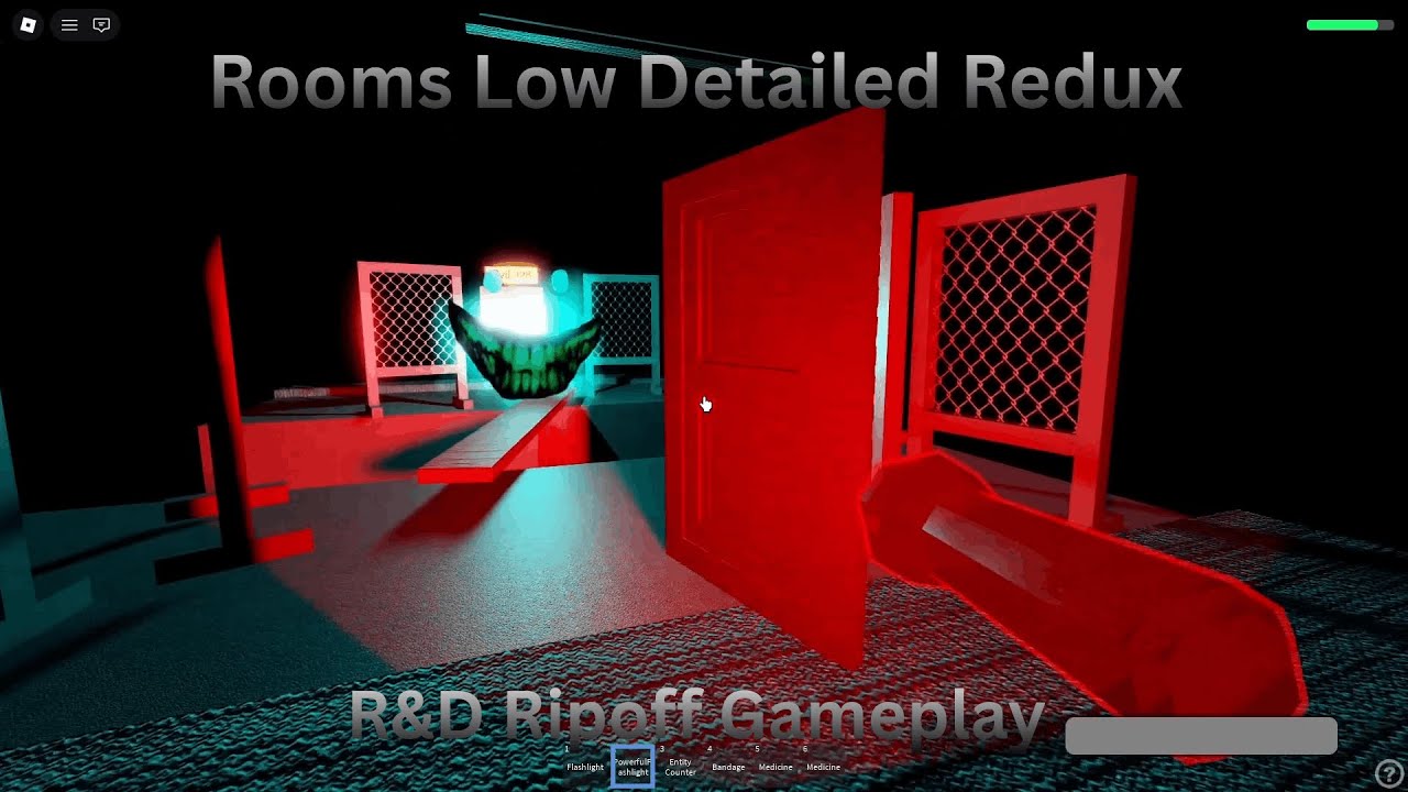 R&D Ripoff Gameplay | Rooms Low Detailed Redux