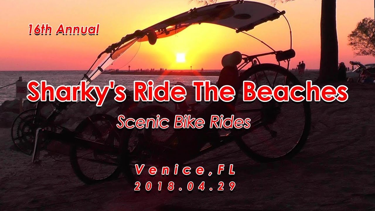 Sharky's Ride The Beaches, 2018-04-29, Big Leaf recumbent trike canopy, Performer